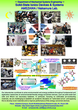 Amezawa & Kimura Lab. ／ T.Nakamura Lab.