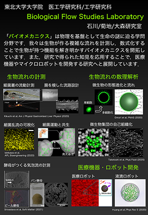 石川 研究室 ／ 菊地 研究室 ／ 大森 研究室